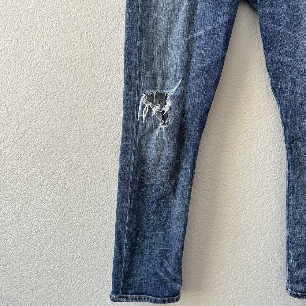 $298 AGold E Isabel Distressed Jeans Slim Jeans Size 27 - Picture 4 of 9
